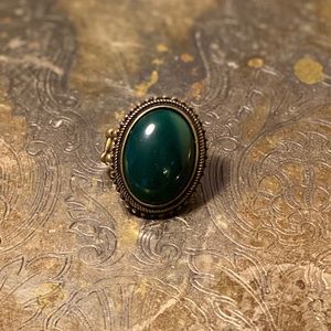 Hunter Green Fashion Ring